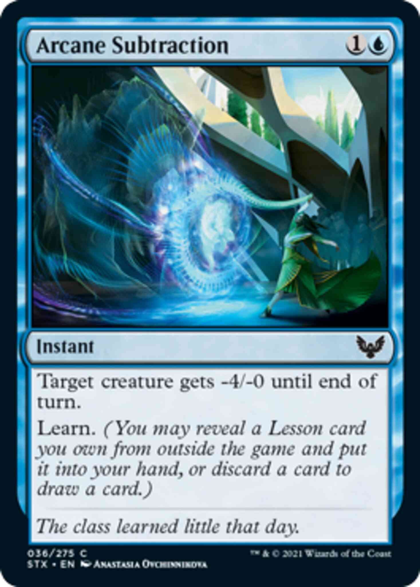 Arcane Subtraction [36] [Strixhaven: School of Mages] [Non-Foil]