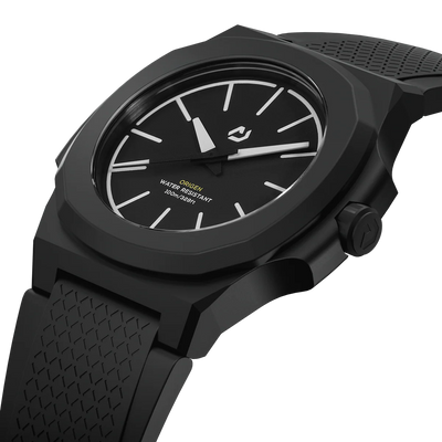 Nuun Official Origen Dawn Men Analogue Watch With Nanotech Silicon Strap White Marker - Origen Dawn