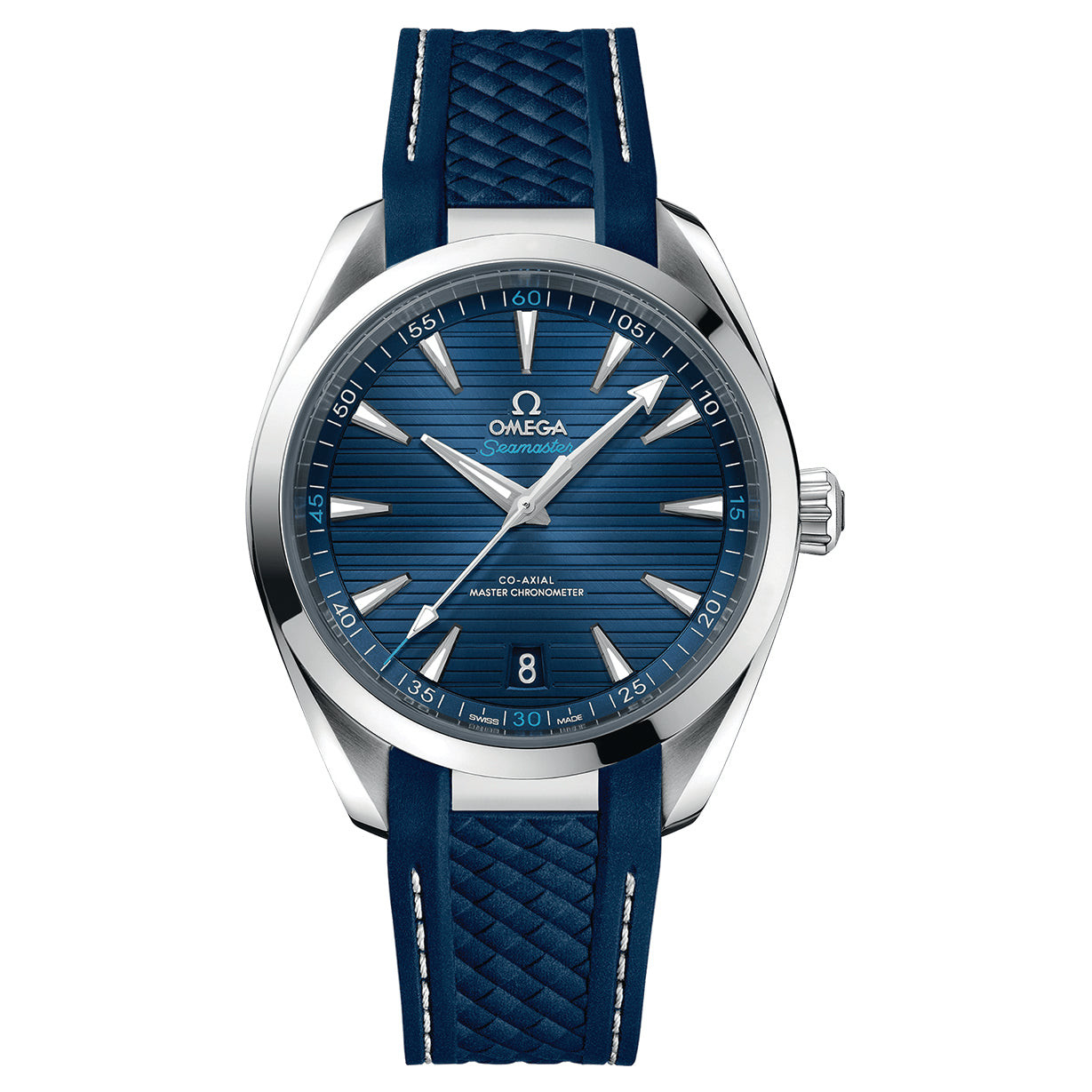 Omega Seamaster Aqua Terra 150M Co Axial Master Chronometerblue Dial Men 41MM
