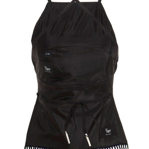 1/Off Checked Scarf Top