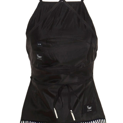 1/Off Checked Scarf Top