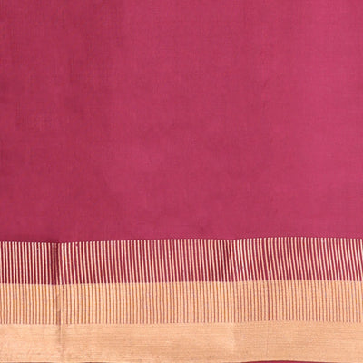 Maroon muniya buttas Vasundhara silk mix saree,  zari border & zari design pallu