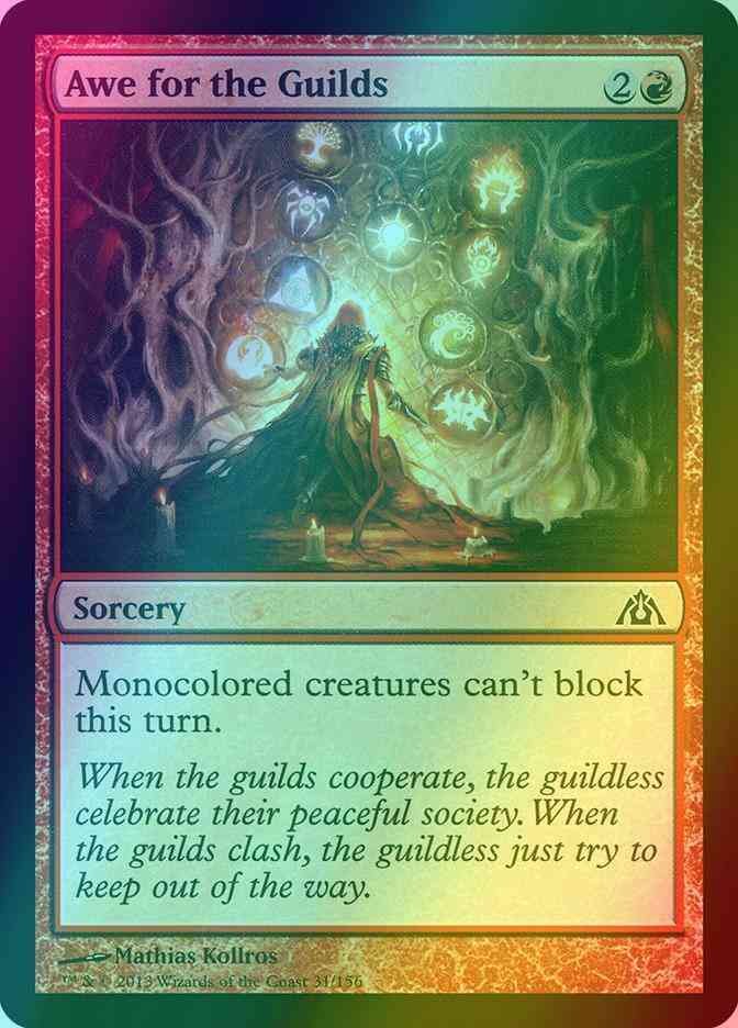 Awe for the Guilds [31] [Dragon's Maze] [Foil]