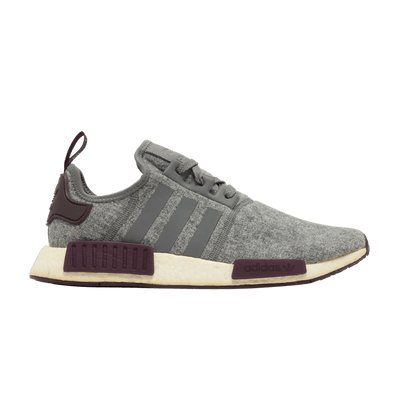 adidas NMD R1 Wool Grey Four Maroon