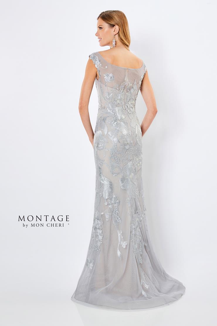 Montage 221968 Floral Long Beaded Evening Formal Dress