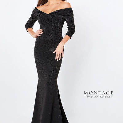 Montage 221970 Long Fitted Formal Evening Dress