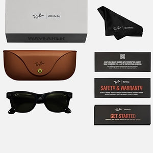 RAYBAN 0RW4006 601S1M 50 META SUNGLASSES