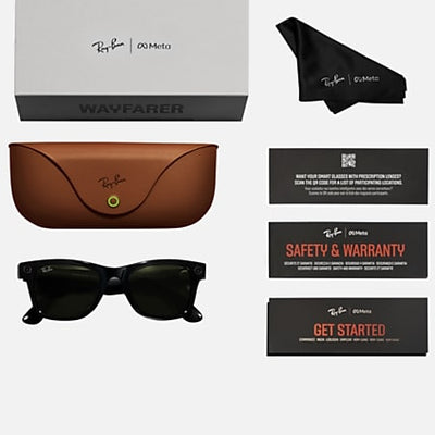 RAYBAN 0RW4006 601S1M 50 META SUNGLASSES