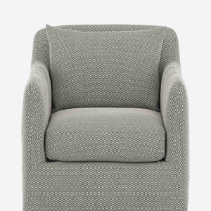 Orlena Outdoor Swivel Chair