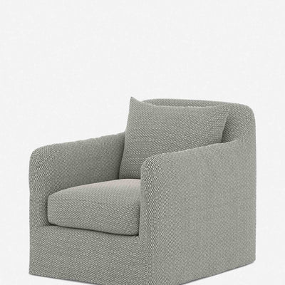 Orlena Outdoor Swivel Chair