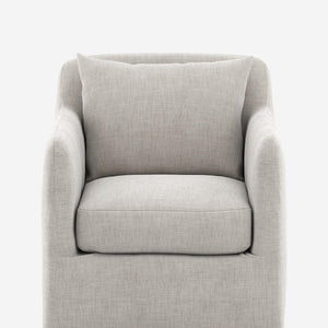 Orlena Outdoor Swivel Chair
