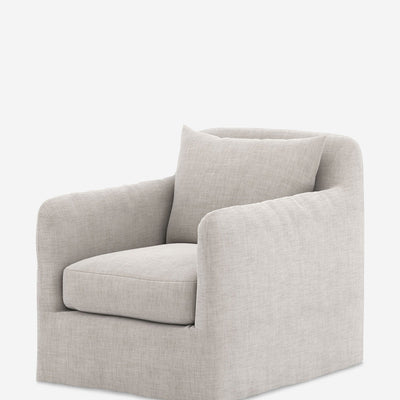 Orlena Outdoor Swivel Chair