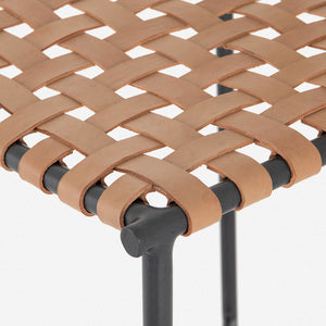 Daniel Leather Bar And Counter Stool