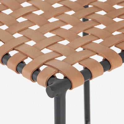Daniel Leather Bar And Counter Stool