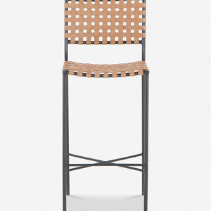 Daniel Leather Bar And Counter Stool