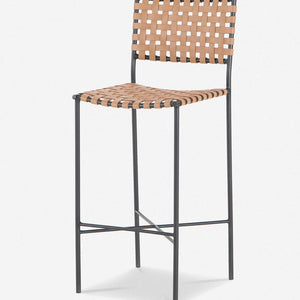 Daniel Leather Bar And Counter Stool
