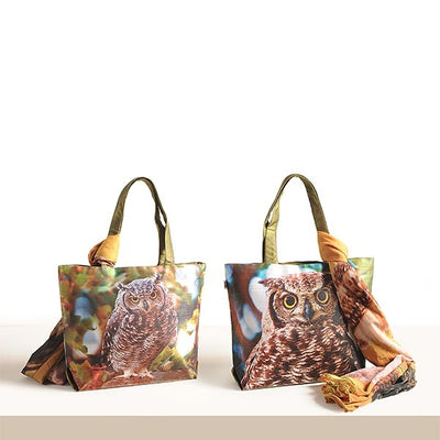Daring Owl Scarf Bags- SCF 928