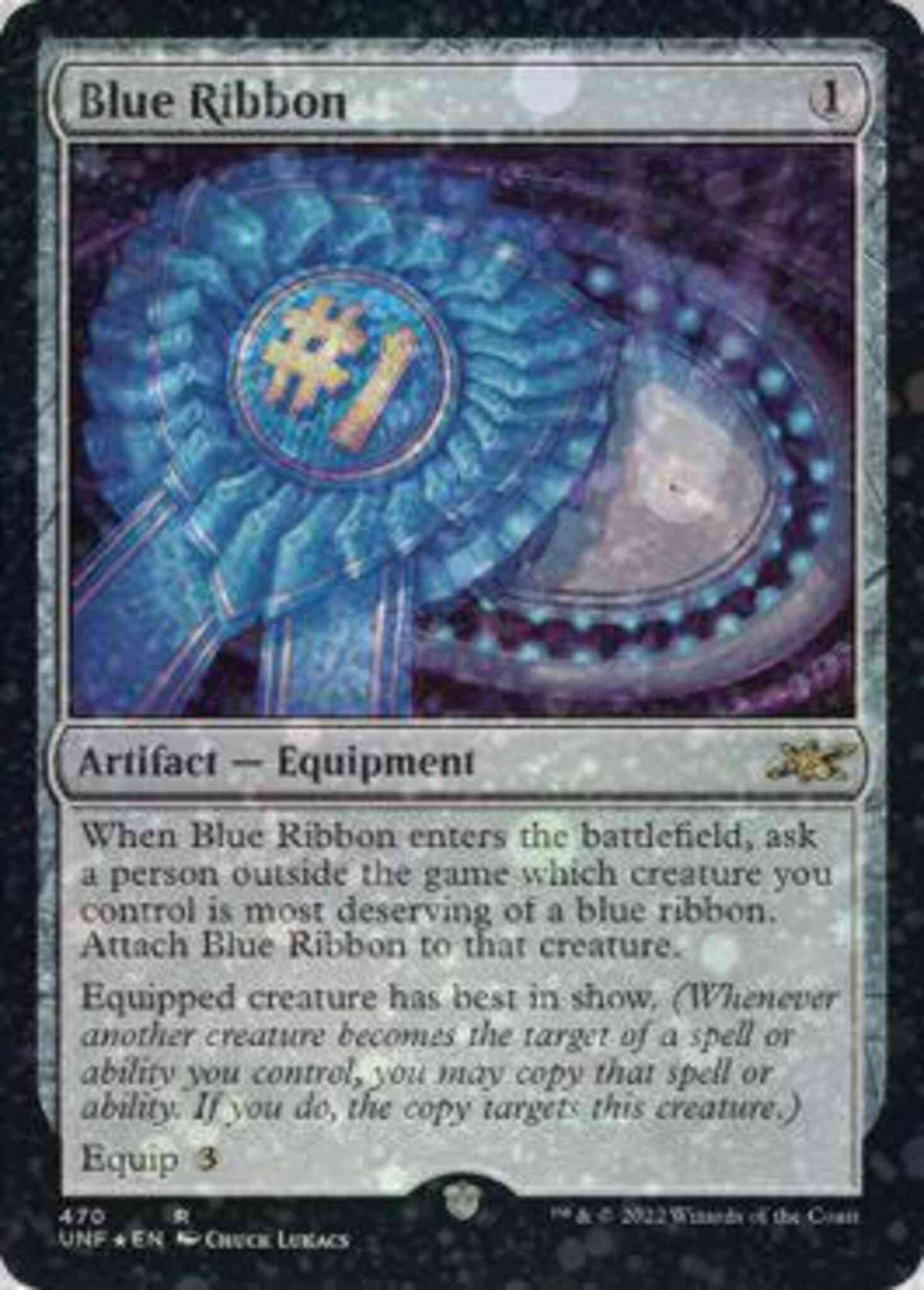 Blue Ribbon [470] [Unfinity] [Galaxy Foil]