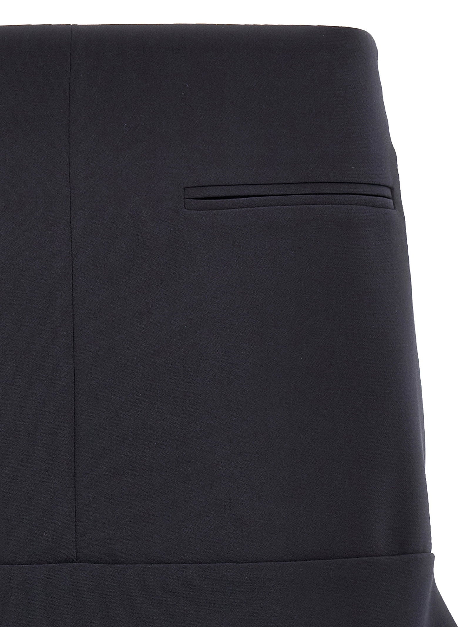 Courreges Reversed Belt Mini Skirt