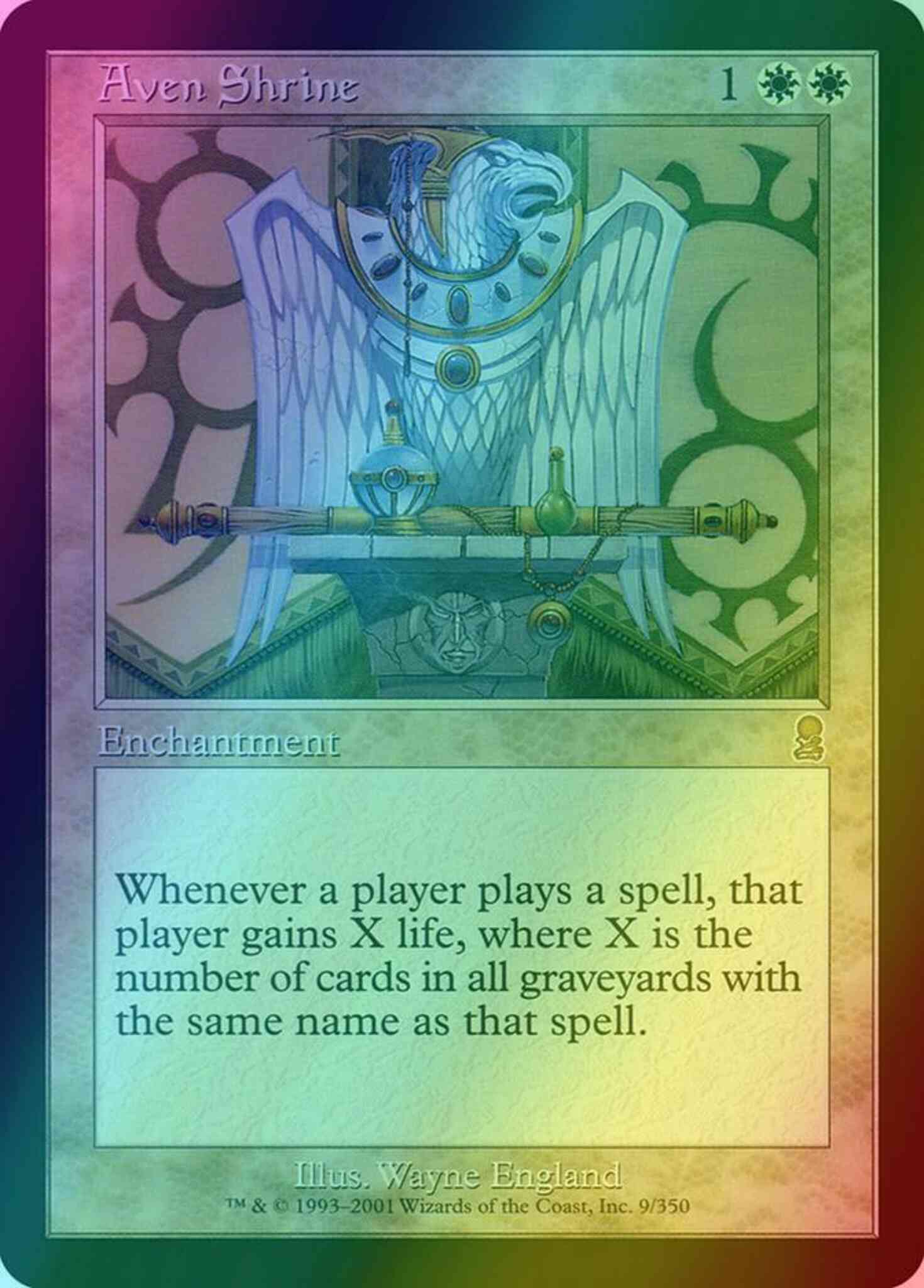 Aven Shrine [9] [Odyssey] [Foil]
