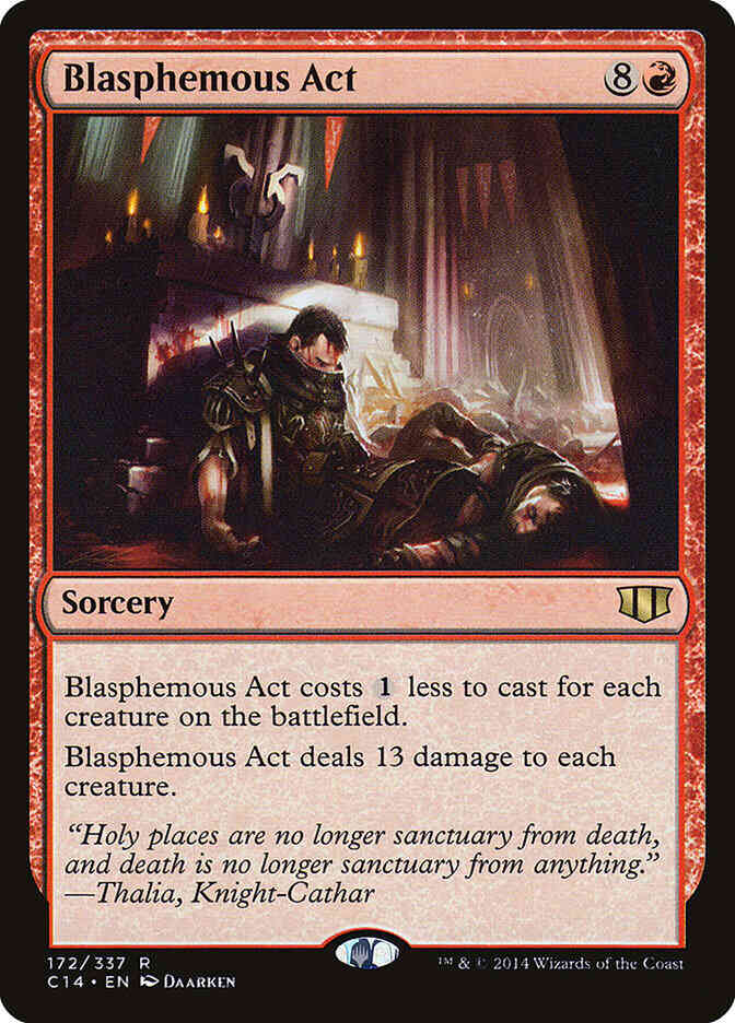 Blasphemous Act [172] [Commander 2014] [Non-Foil]