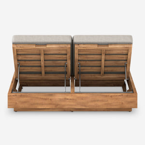 Minnette Indoor / Outdoor Double Chaise