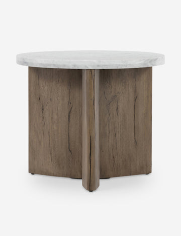 Natural and White Marble