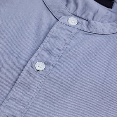 Light Grey Mandarin Shirt