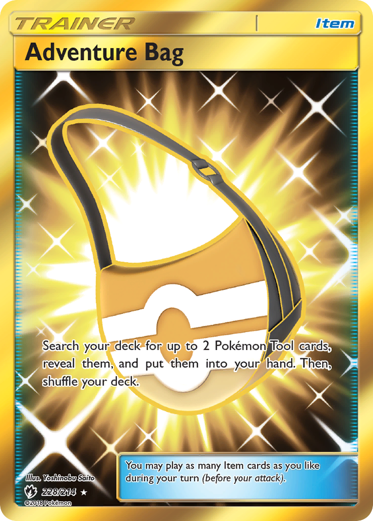 Adventure Bag - 228/214 - Rare Secret