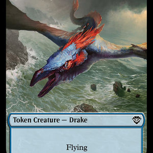Boar Token (16) // Drake Token (05) [Outlaws of Thunder Junction: Commander: Tokens] [Non-Foil]