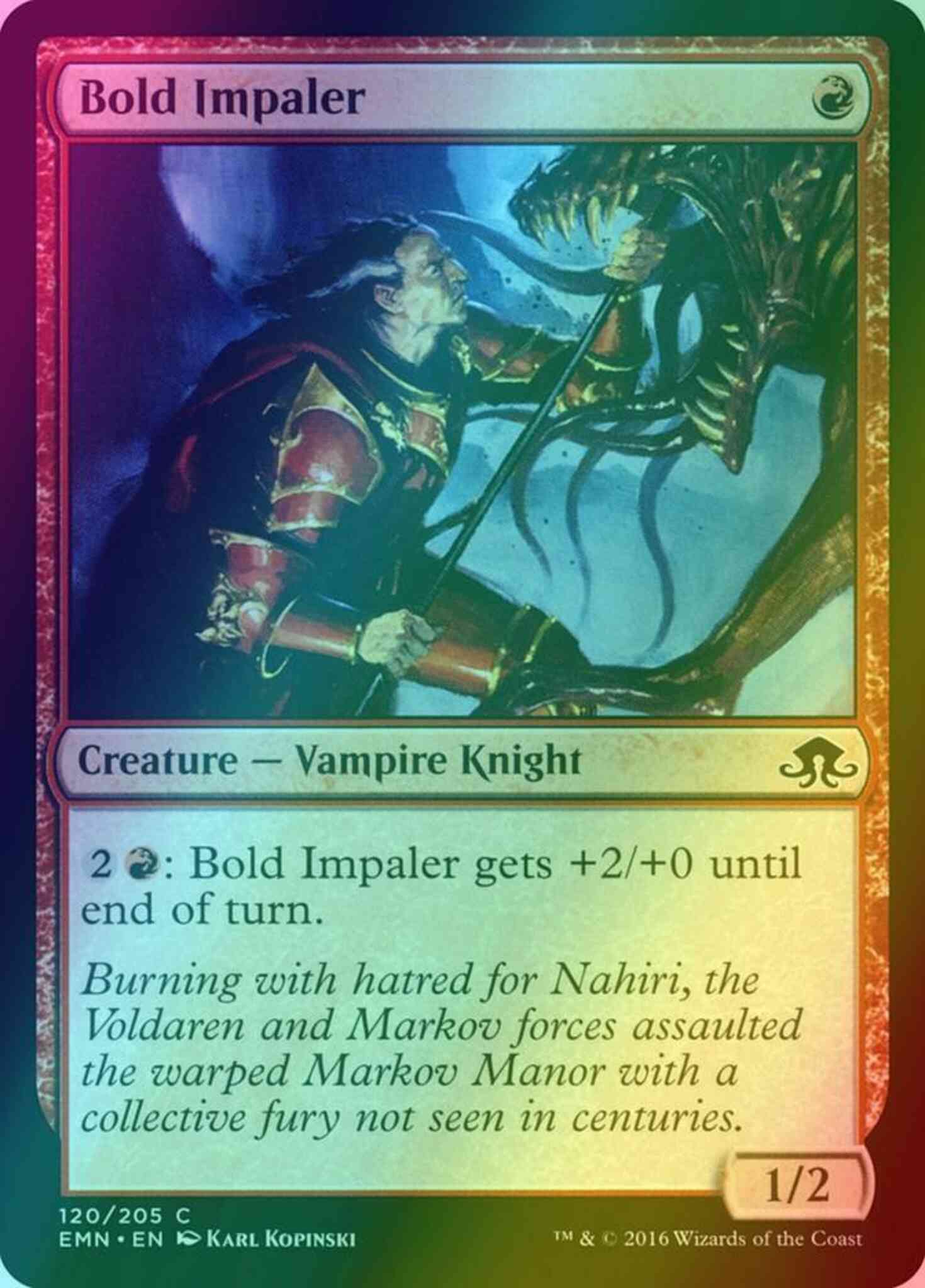 Bold Impaler [120] [Eldritch Moon] [Foil]