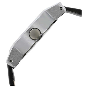 Fastrack Black & Silver