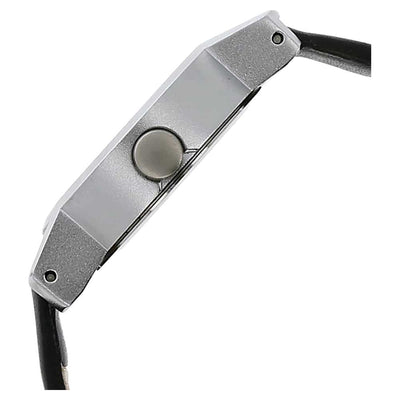 Fastrack Black & Silver
