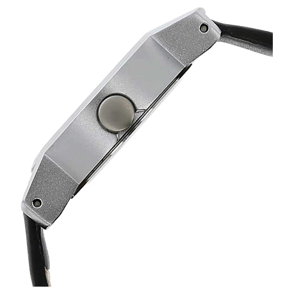 Fastrack Black & Silver