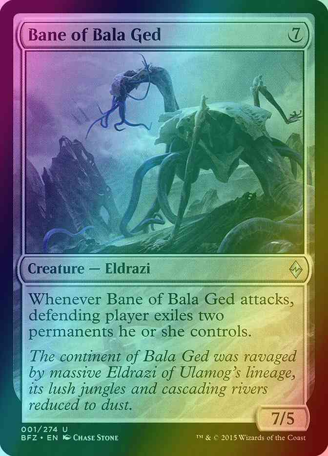 Bane of Bala Ged [1] [Battle for Zendikar] [Foil]