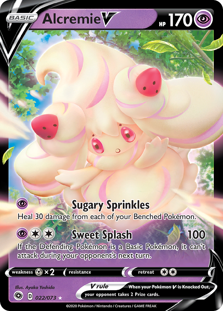 Alcremie V - 022/073 - Rare Ultra