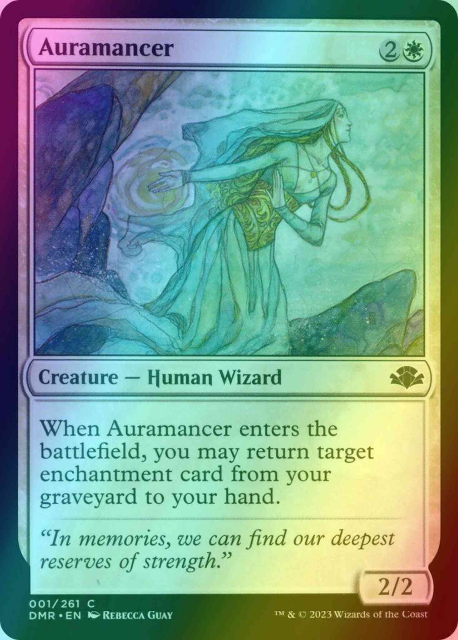 Auramancer [1] [Dominaria Remastered] [Foil]