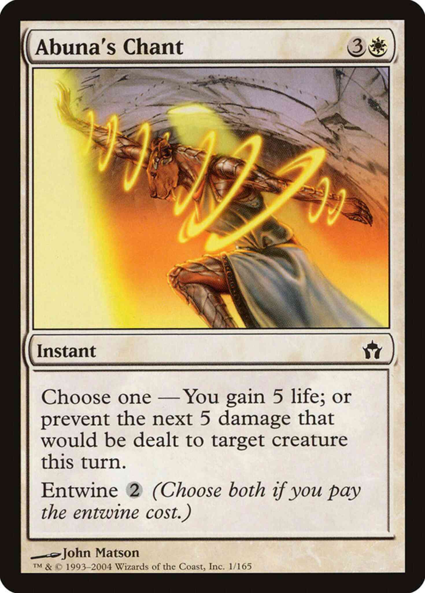 Abuna's Chant [1] [Fifth Dawn] [Non-Foil]