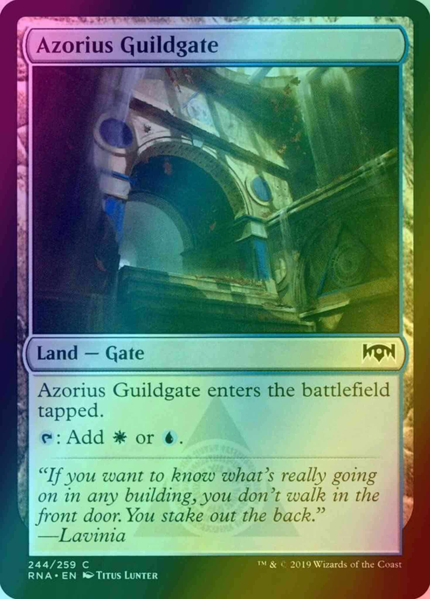 Azorius Guildgate [244] [Ravnica Allegiance] [Foil]