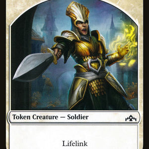 Angel Token (01) // Soldier Token (02) [TAFR-1] [AFR/GRN Set Symbol] [The List] [Non-Foil]