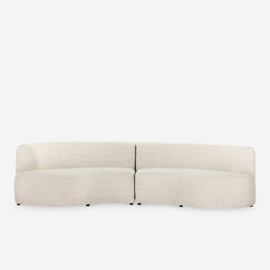 Diaz Indoor / Outdoor Curved Sectional Sofa