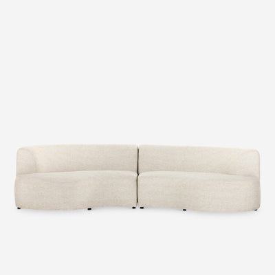 Diaz Indoor / Outdoor Curved Sectional Sofa