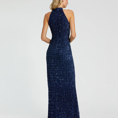 Mac Duggal 23018 Fitted Long Formal Evening Prom Dress