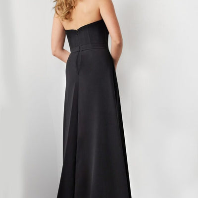 Jovani 23150 High Slit Long A Line Formal Jumpsuit