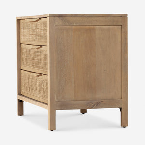 Hannah 3-Drawer Nightstand