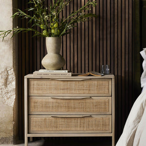 Hannah 3-Drawer Nightstand