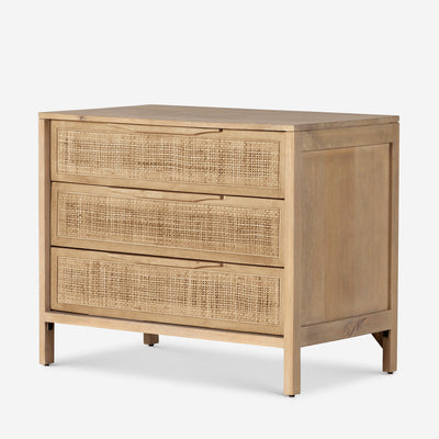Hannah 3-Drawer Nightstand