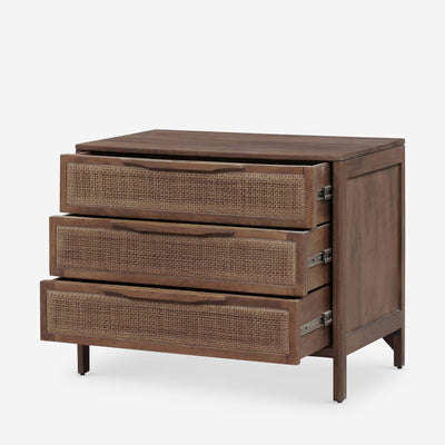 Hannah 3-Drawer Nightstand