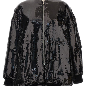Alexandre Vauthier Sequin Bomber Jacket