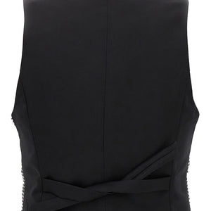 Alexandre Vauthier Houndstooth Waistcoat
